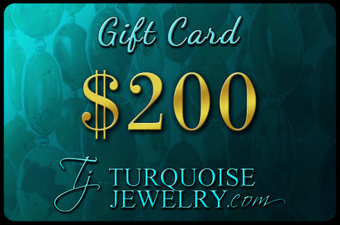 TurquoiseJewelry.com Gift Card